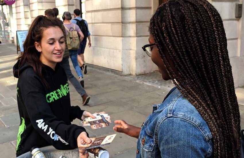 iMP provided product sampling bins and product sampling staff for Grenade Grenade - Product Sampling, Promo Staff & Sampling bin Hire