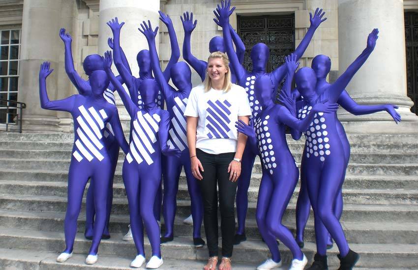 iMP provided costume staff, morph suit staff and mascot for Cadbury. Cadbury Costumed Staff & Morph Suit Staff