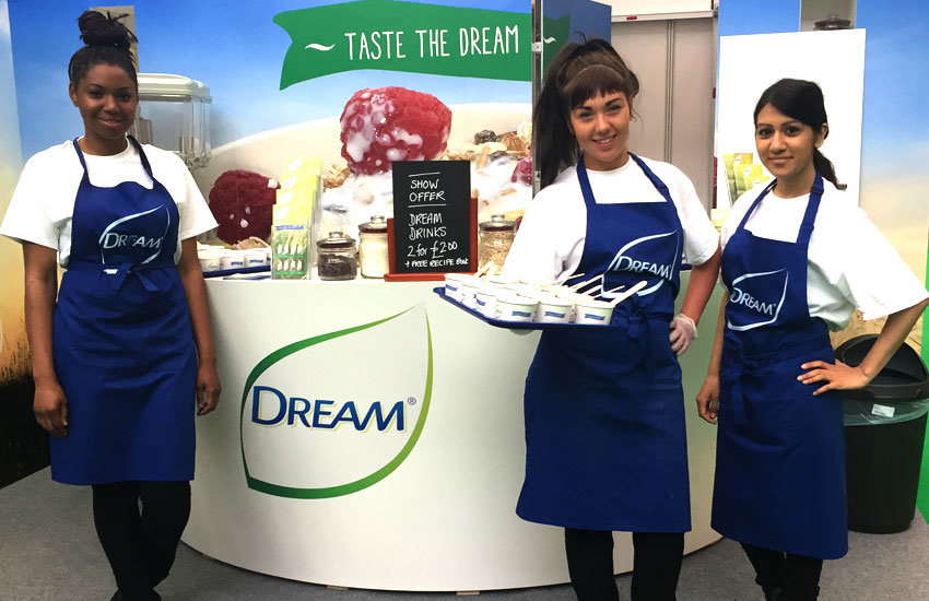 iMP provided product sampling staff to support an experiential marketing campaign for Dream Dream - Exhibition Staff, Product Sampling, Experiential & Promo Staff