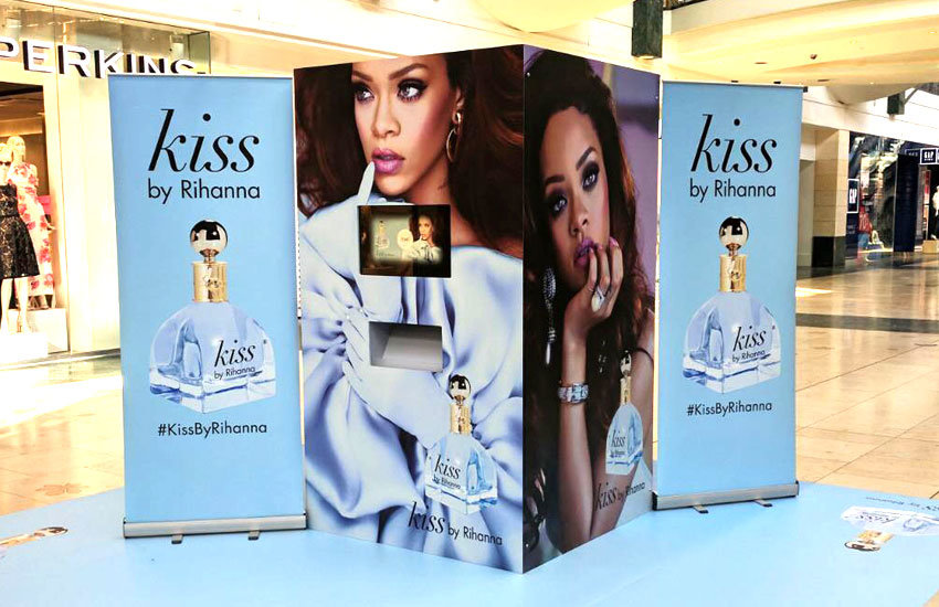 iMP provided experiential staff & promo staff to support an experiential marketing campaign for Kiss by Rihanna Kiss by Rihanna - Brand Experience Activation