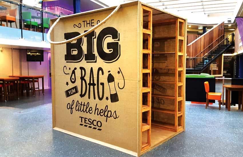 iMP designed, built and managed a nationwide marketing campaign for Tesco Tesco Big Bag - Brand Activation