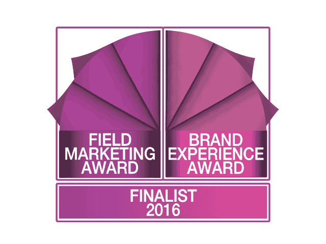 iMP was an FMBE finalist 2017 for Experiential, Product Sampling, Promo Staff, Promo Vehicle services FMBE Finalist 2016 - iMP
