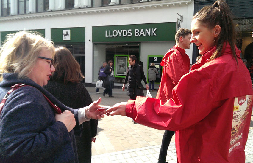 iMP provided product sampling staff to support an experiential marketing campaign for Kelloggs Kelloggs - Product Sampling, Experiential & Promo Staff