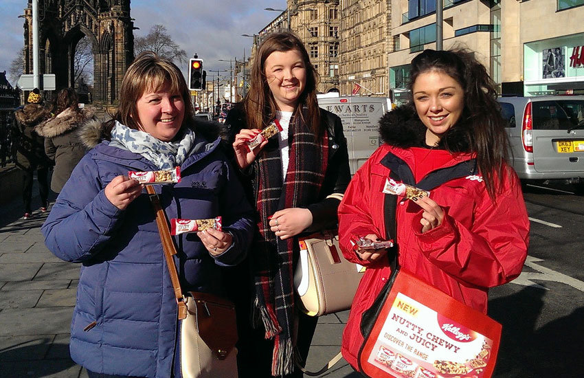 iMP provided product sampling staff to support an experiential marketing campaign for Kelloggs Kelloggs - Product Sampling, Experiential & Promo Staff