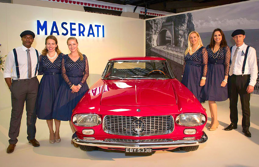 iMP provided promo girls & product sampling staff to support an experiential marketing campaign for Maserati Maserati - Promo Girls, Experiential & Promo Staff