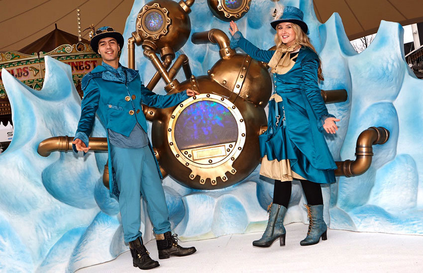 iMP provided promo models to support an experiential marketing campaign Costume Staff & Themed Costume Staff