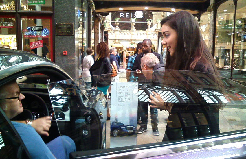 iMP provided product launch staff to support an experiential marketing campaign for Rolls-Royce in Leeds. Rolls-Royce - Product Demonstration, Experiential & Promo Staff