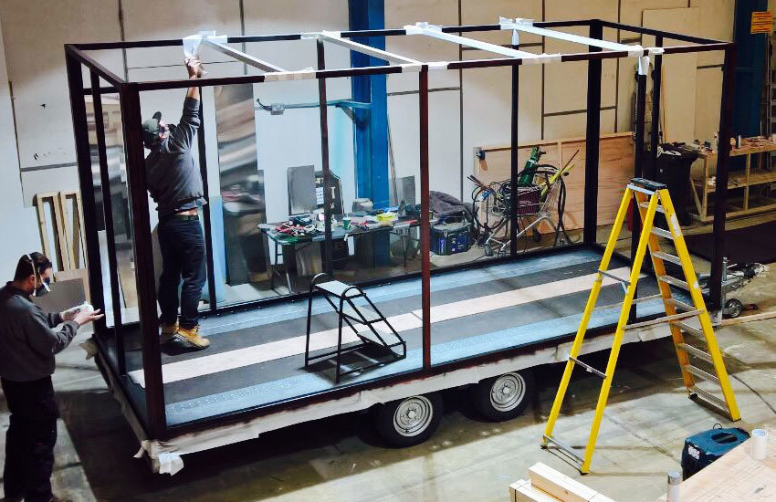 iMP produced a custom made trailer/promo vehicle for Tastecard Tastecard - Promo vehicle build