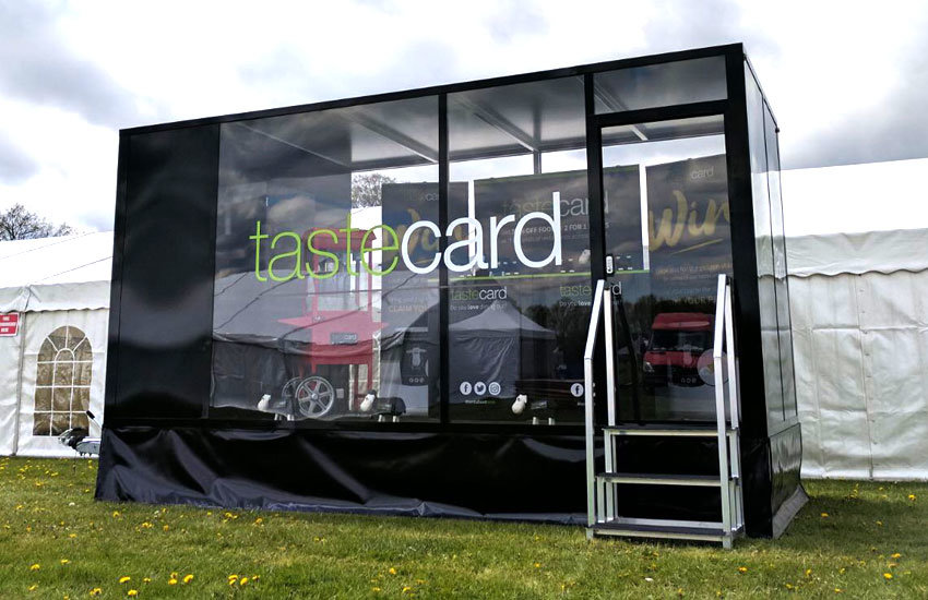 iMP provided a branded promo vehicle & promo staff to promote Taste Card Taste Card Promo Trailer - Promo Vehicle, Experiential Marketing & Promo Staff