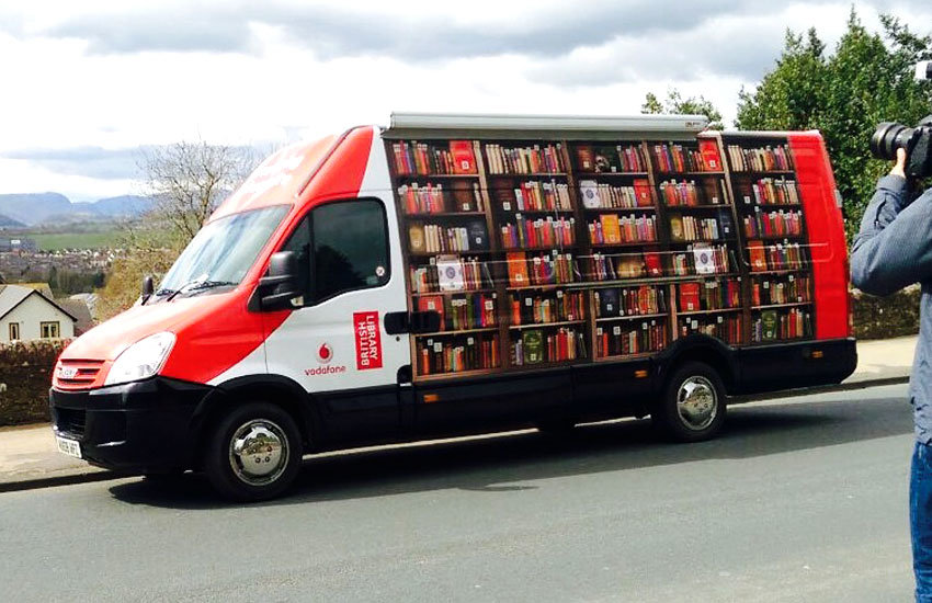 iMP provided a branded promo vehicle & promo staff to promote Vodafone Vodafone - Promo Vehicle, Experiential Marketing & Promo Staff