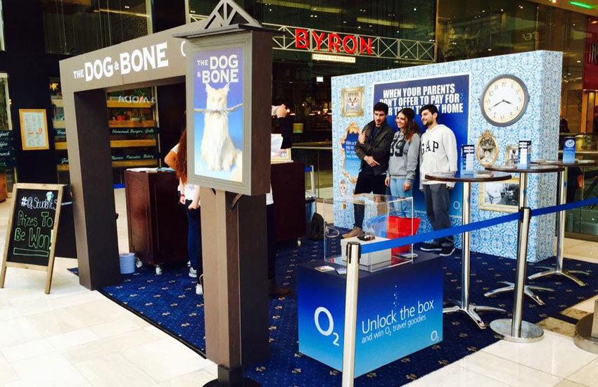 O2 provided event staff to support an experiential marketing campaign for Hoopers O2 - Event staff, Experiential Marketing & Promo Staff