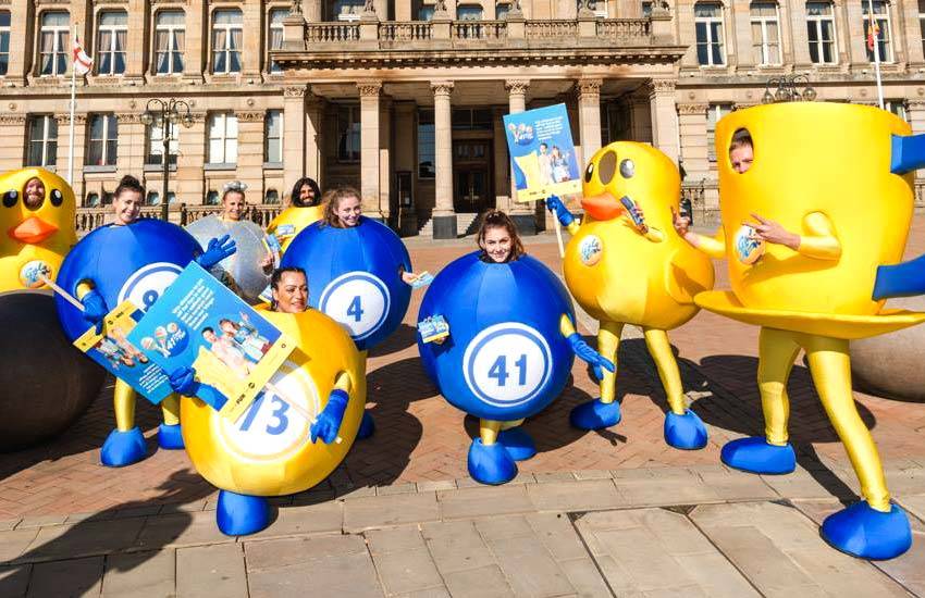 iMP provided experiential marketing and event staff for Gala Bingo Gala Bingo Event Staff - Experiential Marketing & Promo Staff
