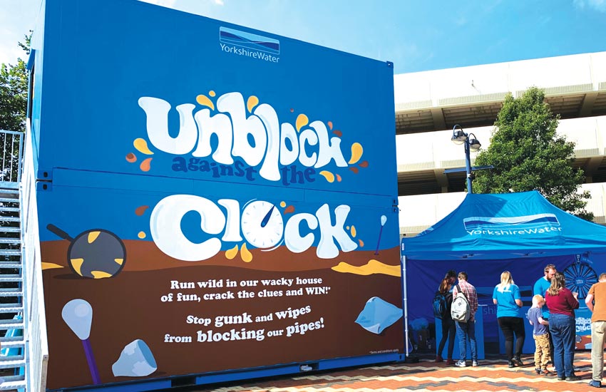 Yorkshire-Water-Experiential-1 iMP created an experiential campaign for Yorkshire Water