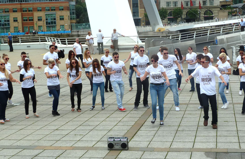iMP flashmob staff for Krispy Kreme