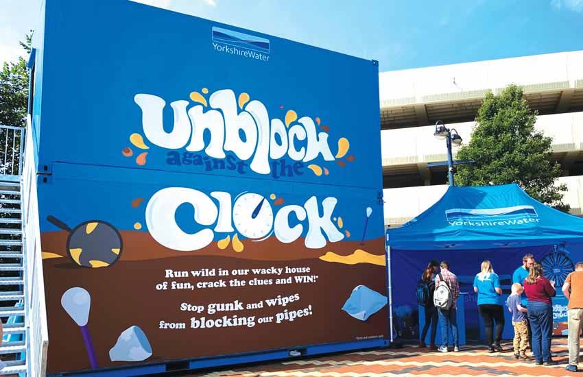 Shipping-Container-Hire-2 iMP experiential agency shipping container brand activation for Yorkshire Water