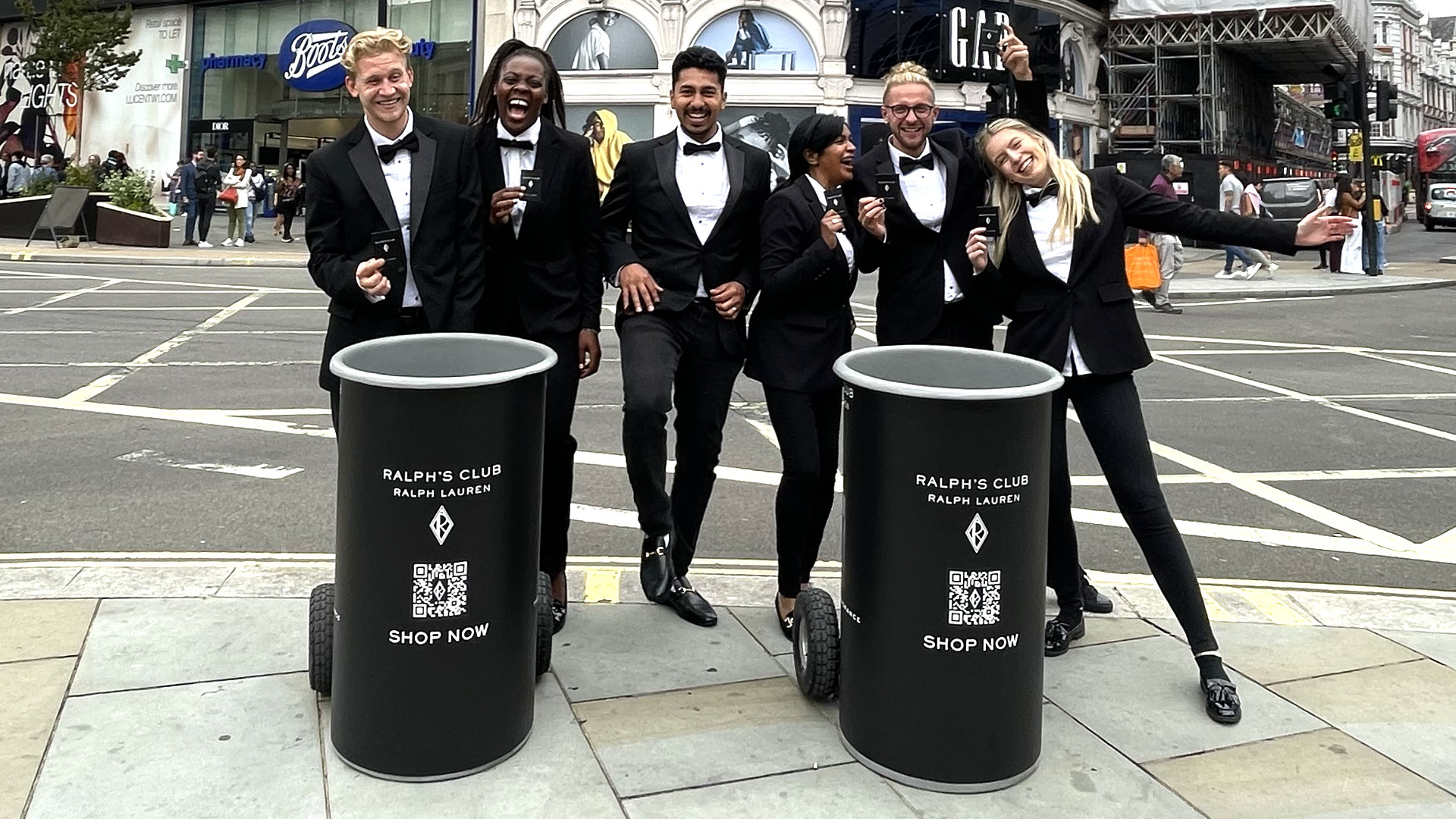 Sampling bins London