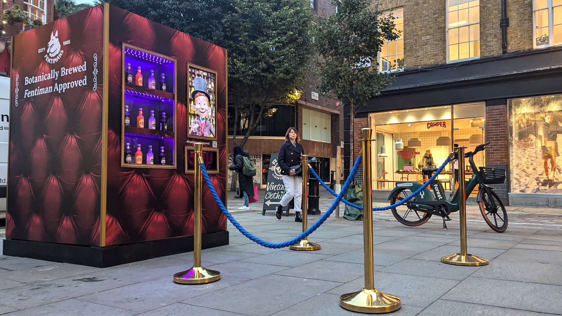 Brand activation agency work for Fentimans