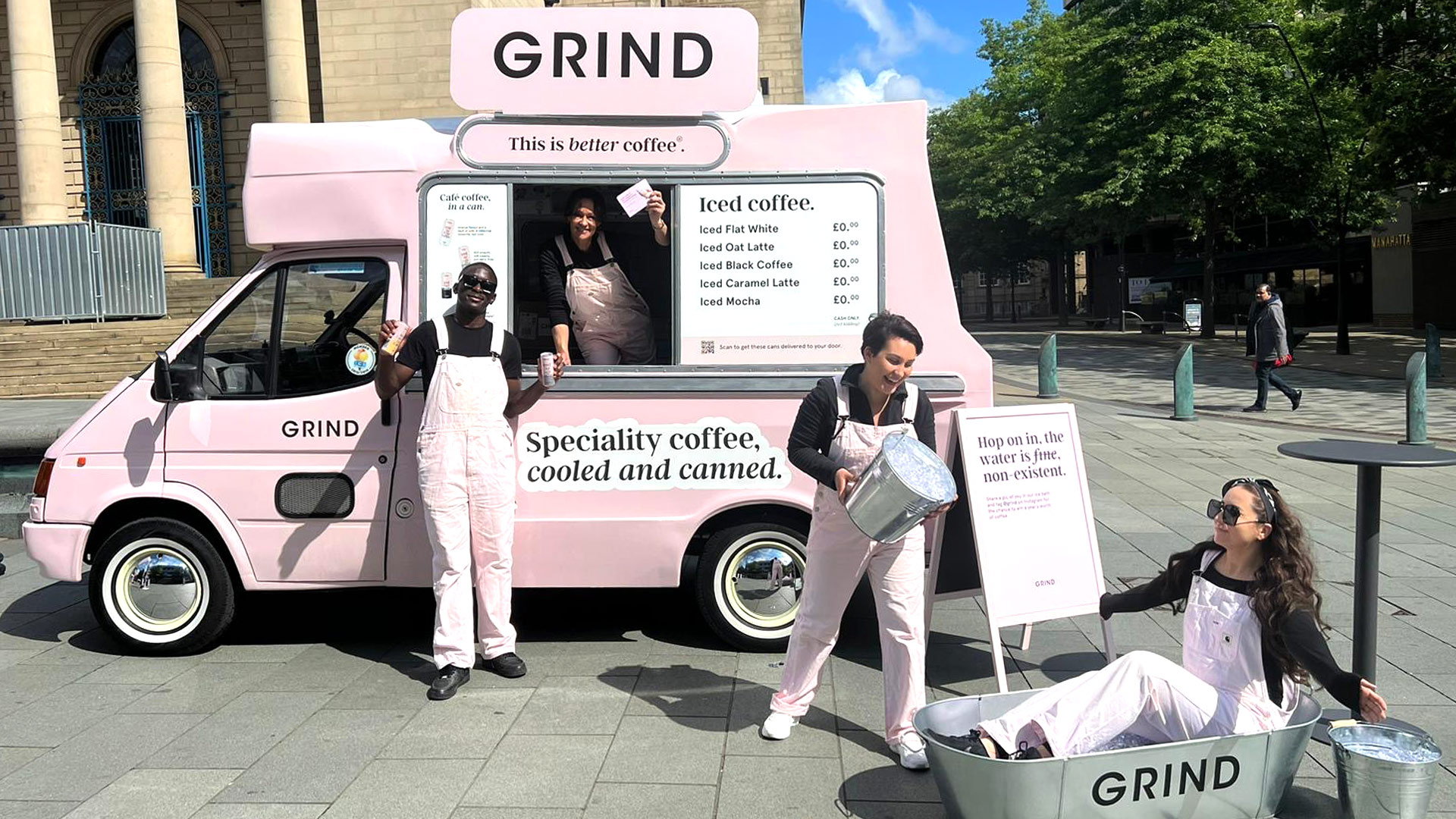 City centre sampling