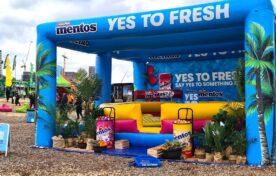 iMP design and build brand experience for Mentos at Barcode Festival