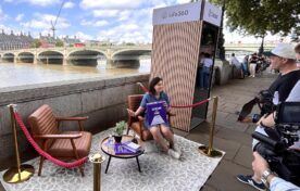 Life360 Swear Therapy immersive brand activation on London’s South Bank with filming and audience engagement