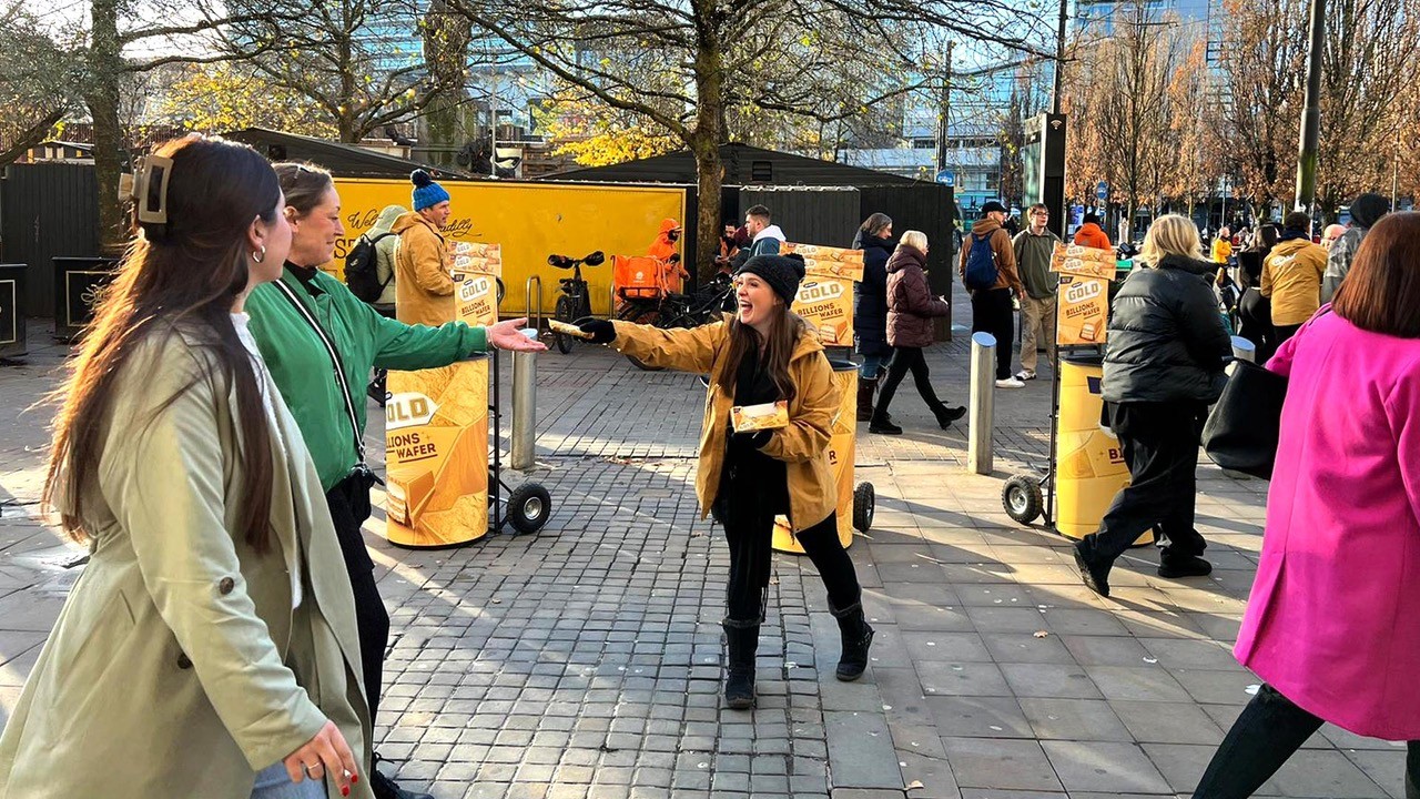 How to sample on high streets in the UK