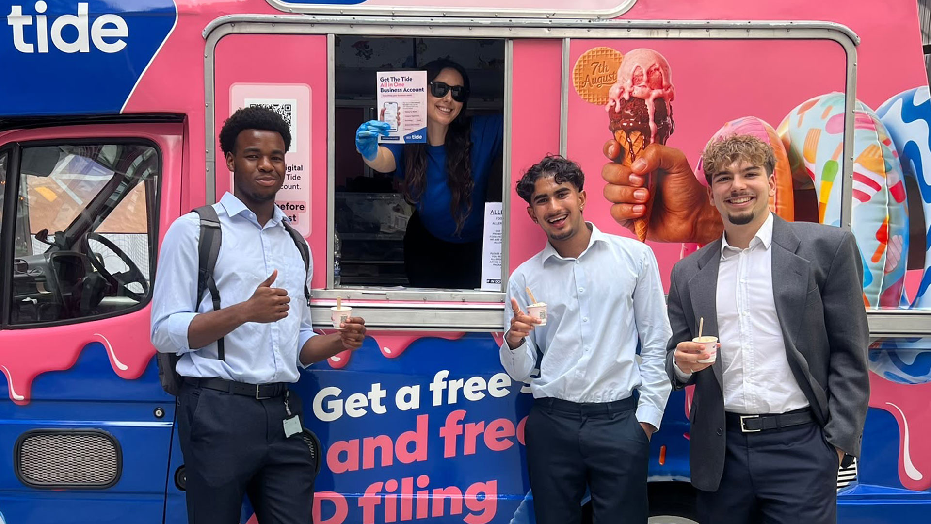 Self-employed tour for Tide Banking App