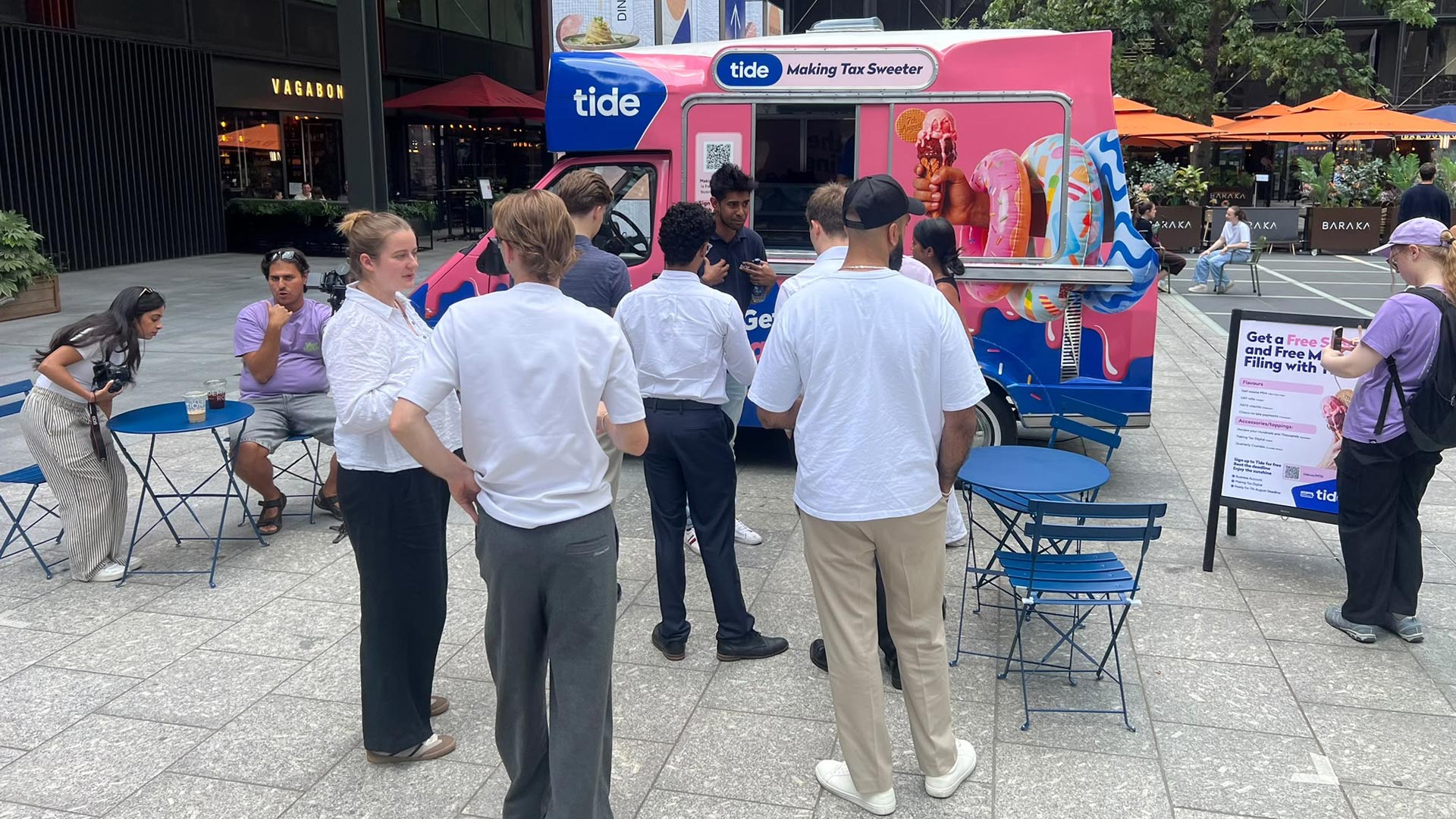 Tide Banking fintech consumer tour in London