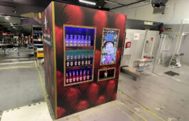 Concept design and build for Fentimans pop-up vending machine
